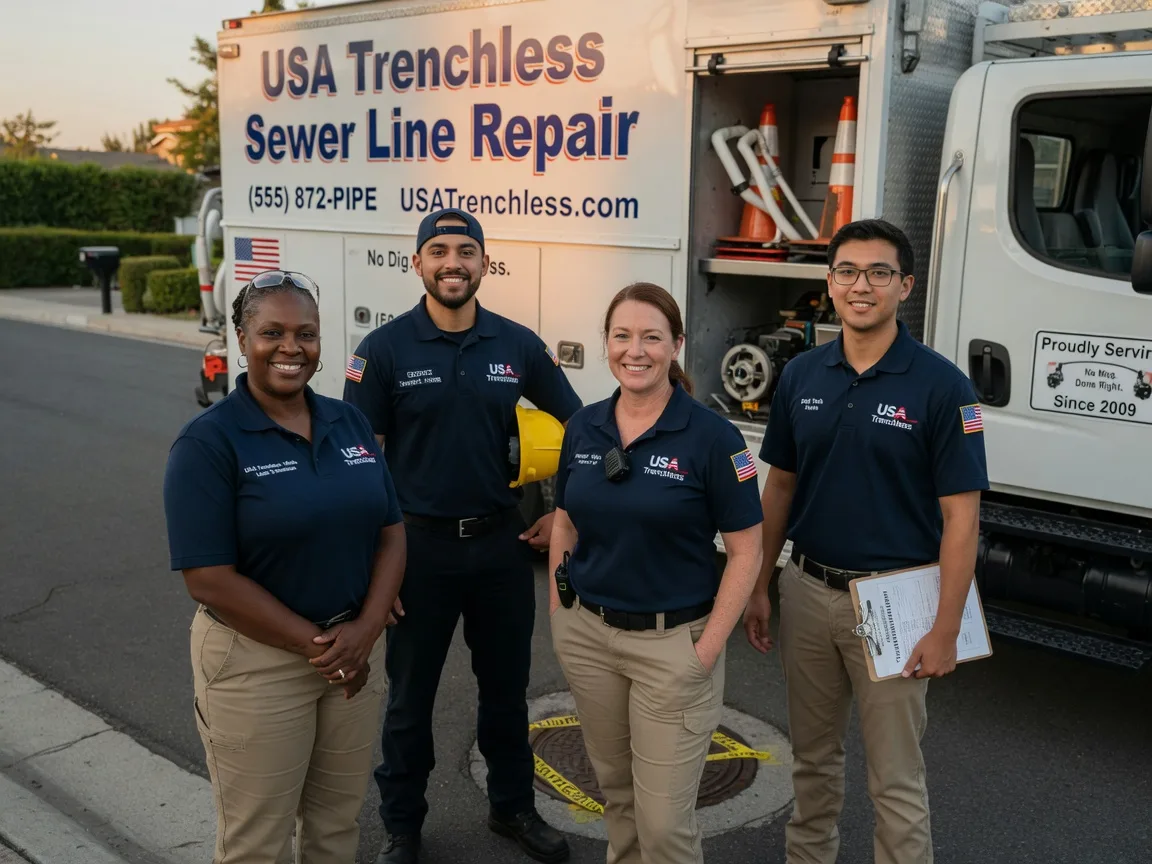 Sewer Line Repair company in Farmersville, IL